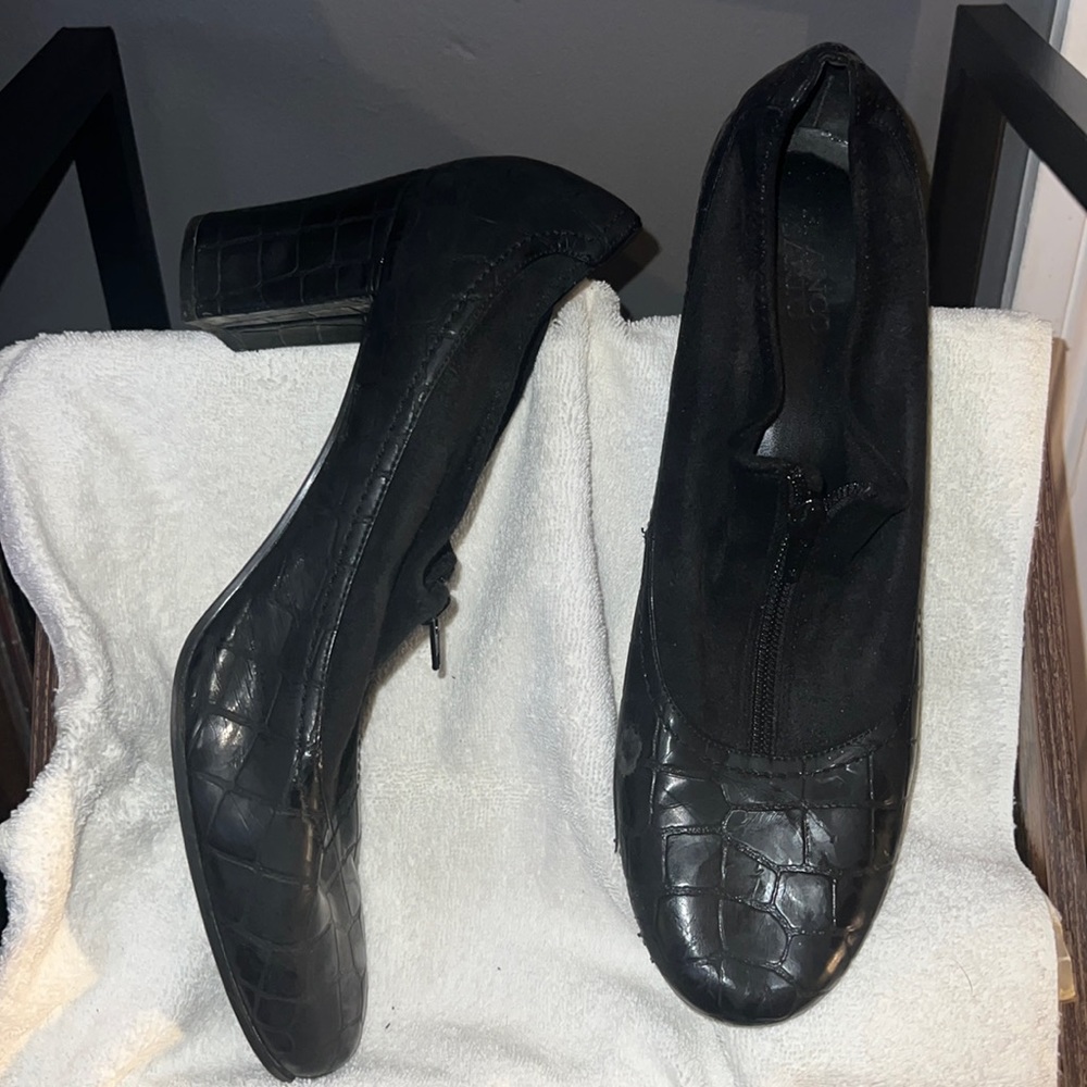 Crocodile ankle boots